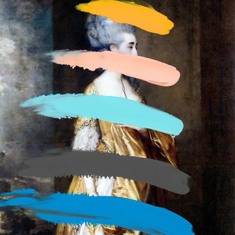 Chad Wys Composition 736, H 20 po x l 20 po x P 1,25 po