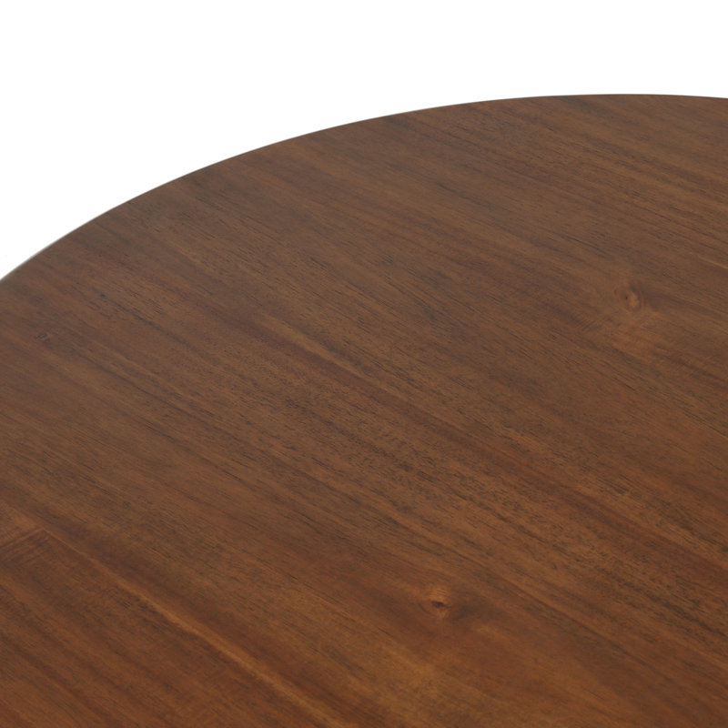 Paden Dining Table, 30" H x 118" W x 42" D, Seasoned Brown Acacia