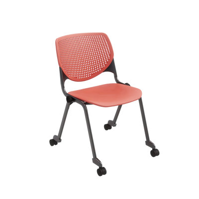 Chaise empilable en poly sans accoudoirs Kool