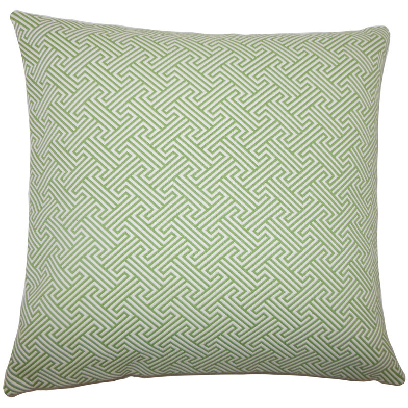 Coussin décoratif en coton et polyester reijo the oreiller collection, Bleu, 24 po x 24 po