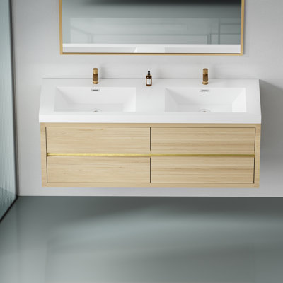 Meuble-lavabo flottant Cody