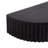 Kristie Half-circle Mango Floating Shelf with Drawer-657414403