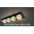 Neelia LED Flush Mount Ceiling Light Fixtures Ceiling Mount 26In Dimmable Flush Mount Lighting