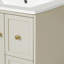 Meuble-lavabo mural de 24 po, lavabo en céramique, présentoir de porte en verre, 2 tiroirs, rangement intelligent, installation facile, porte de salle de bain contemporaine à 1 fermeture en douceur, installation, décoration-2083672453