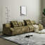 Green Polyester Modular Sofa cushion couch