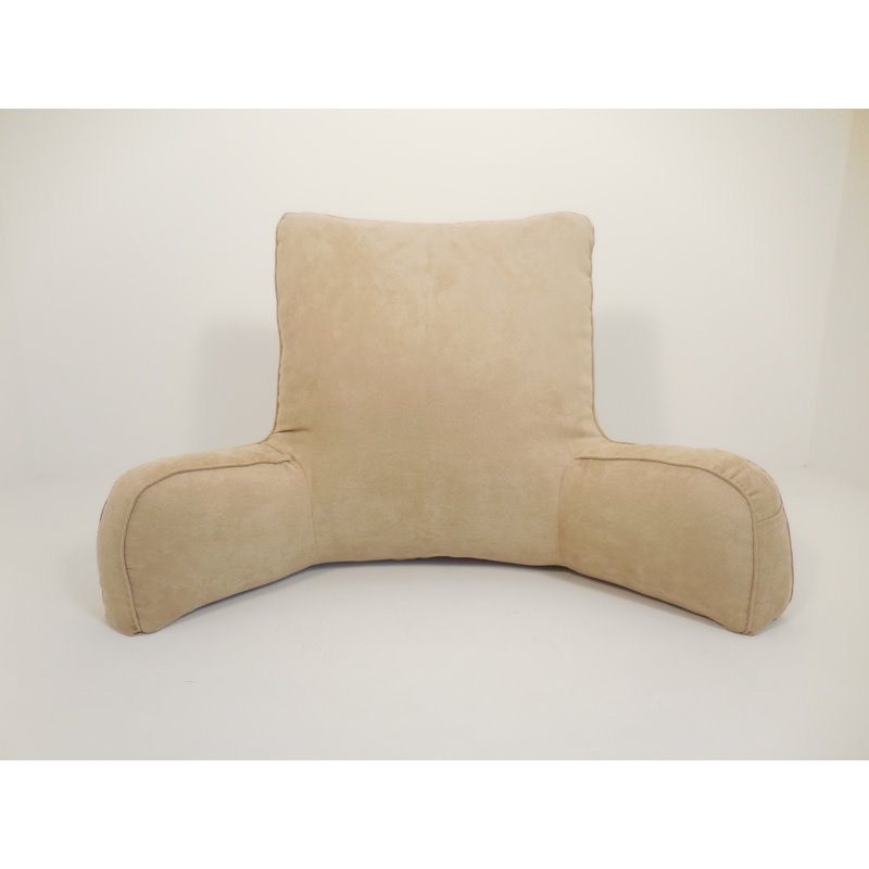 Coussin Galaviz 100% suède, Havane clair