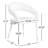 Yonkers 19.29'' H Vegan Leather Upholstered Armchair-1565548287