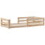 Lark Manor Bed Frame Without Mattress Solid Wood Pine-1378931006-1378931005