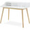 Alton Mid-Century Writing Desk with Shelves and Storage Cubbies for Home Office or Vanity