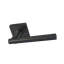 Flat Privacy (Bed & Bath) Door Lever with Square Rosette-60730112-48103037