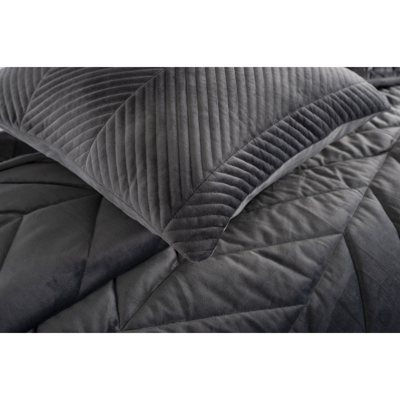 Square Cushion, Charcoal