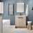 Freestanding Bathroom Vanity with Ceramic Sink