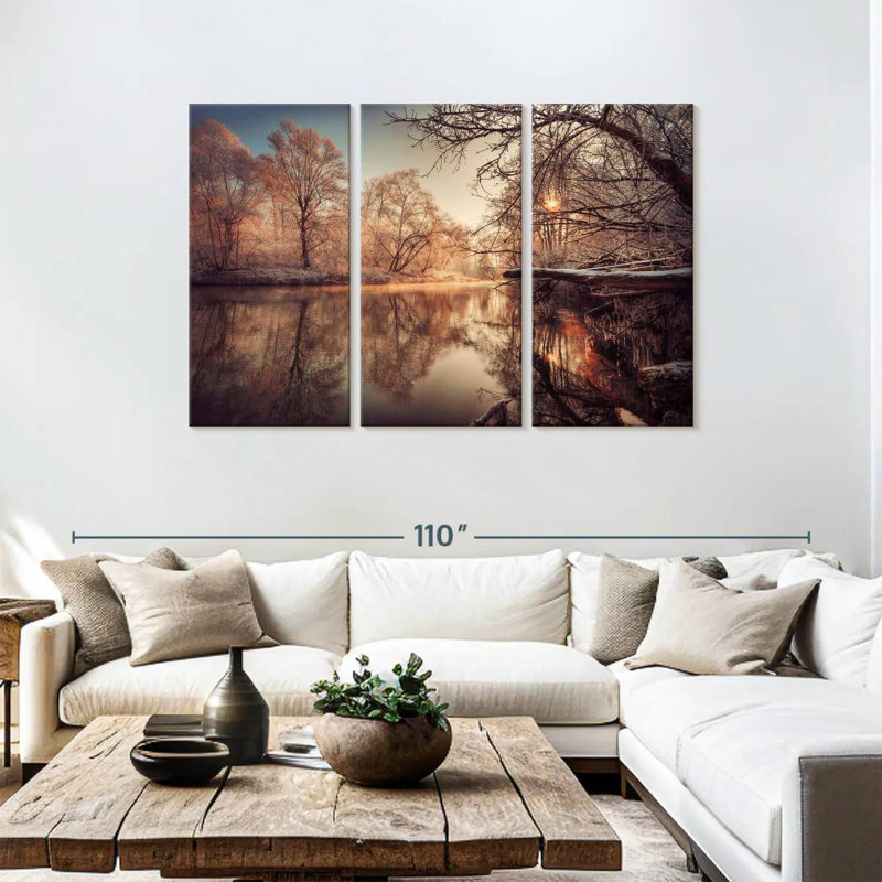 Alvord Gilding, 48" H x 74" W