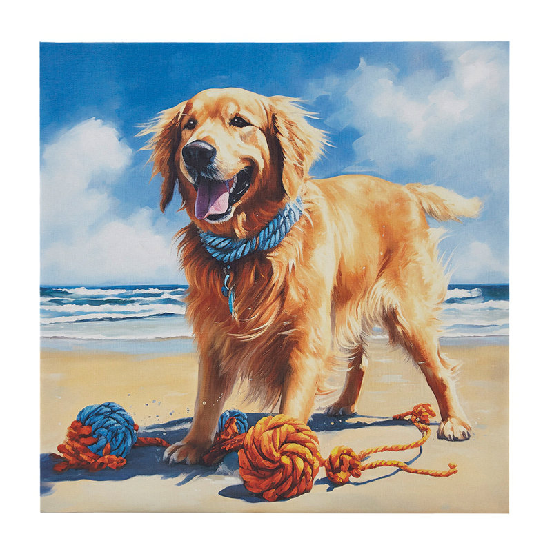 Golden Retriever Canvas Wall Art