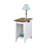 Morral Solid Wood End Table and Built-In Outlets-1548777197