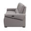 Canapé inclinable électrique en cuir fleur Ethan-517134508