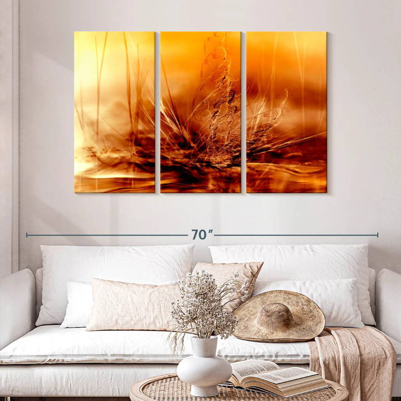 Avery Burning Water I, 32" H x 50" W