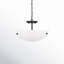 Elloise 2 Light Glass Semi Flush Mount-1923849087