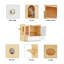 Enceinte de bac à litière en bois-88730485