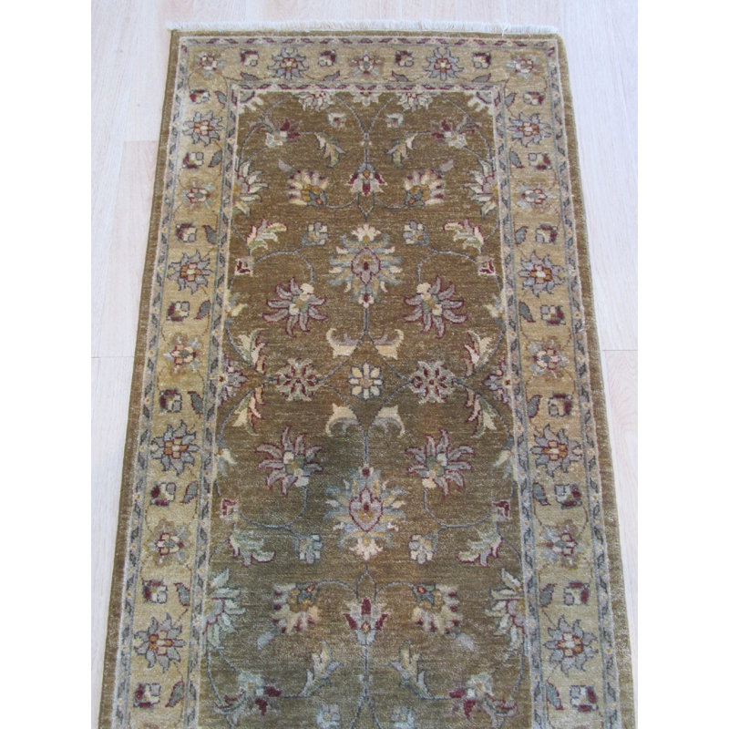 Handmade Wool Floral Area Rug
