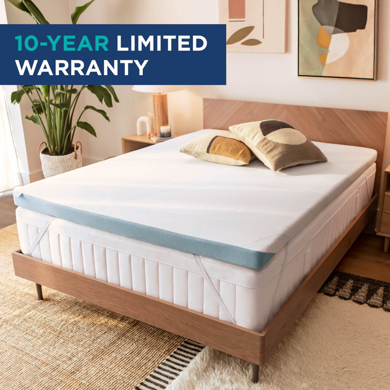 TEMPUR-Adapt Cooling 3" Memory Foam Mattress Topper, California King