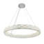 Élégance - lustre à DEL intégré - finition chrome - abat-jour en cristal-793464509