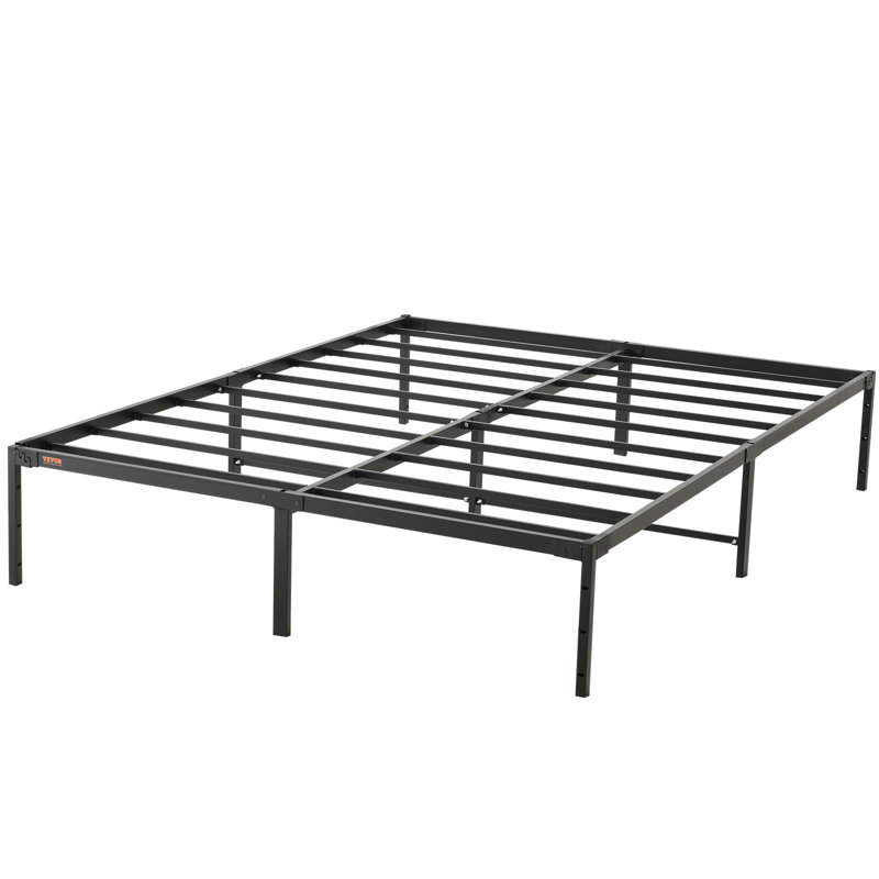 Tesfai 14'' Steel Platform Bed, Queen, 14"