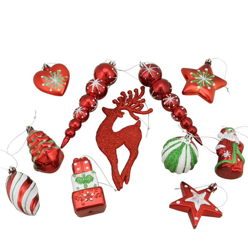 Ornements de Noël scintillants 11 pi