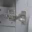 Meuble-lavabo gris de 20 po avec lavabo en céramique, porte à fermeture en douceur, tablette ajustable en forme de U, support de rangement pour porte, armoire autoportante moderne pour les petites salles de bain-230432477