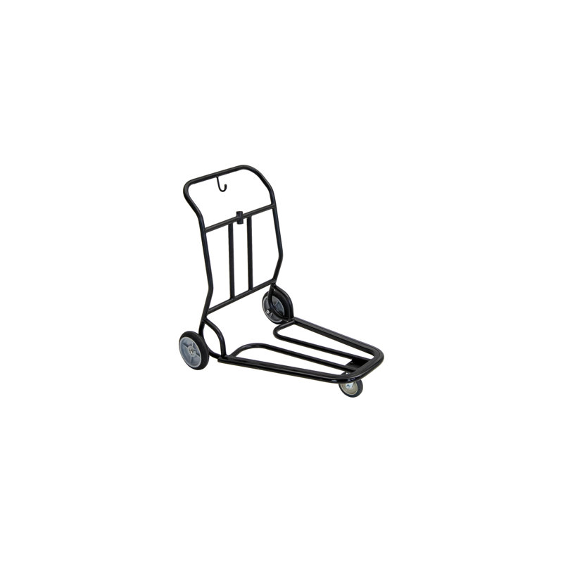 AmTab - H-LC-002-EC - Nesting Luggage Cart with Hanger Bar - 28"W x 36.5"L x 37"H