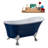 55.1'' x 26.8'' Soaking Acrylic Bathtub-76640553-90764604