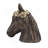 Horse Statue Planter With Gold Leaf Crown