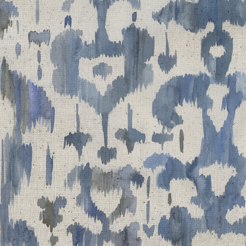 Ikat d'eau I, H 20 po x l 20 po x P 1,25 po