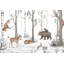 Papier peint forêt, animaux, nature-629134076-629134073