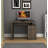  2‑Tier Executive Study & Office Desk – Sleek Design, 39.4″ W × 23.2″ D × 28.3″ H-517659083