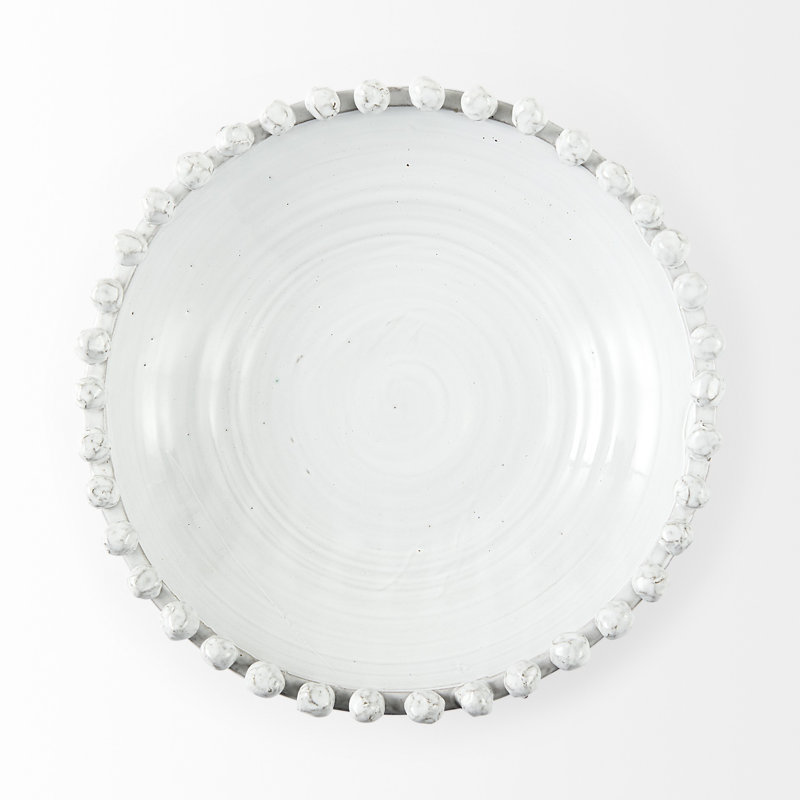 Watson Handmade Ceramic Round Decorative Bowl