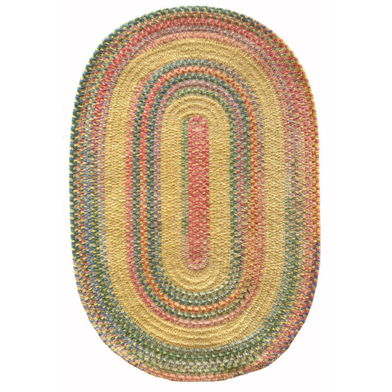 Brayden Cotton Indoor Rug, Oval 27" x 48"