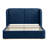 Henry Boucle Upholstered Platform Bed With Headboard & Wooden Slats-118692277-118692279