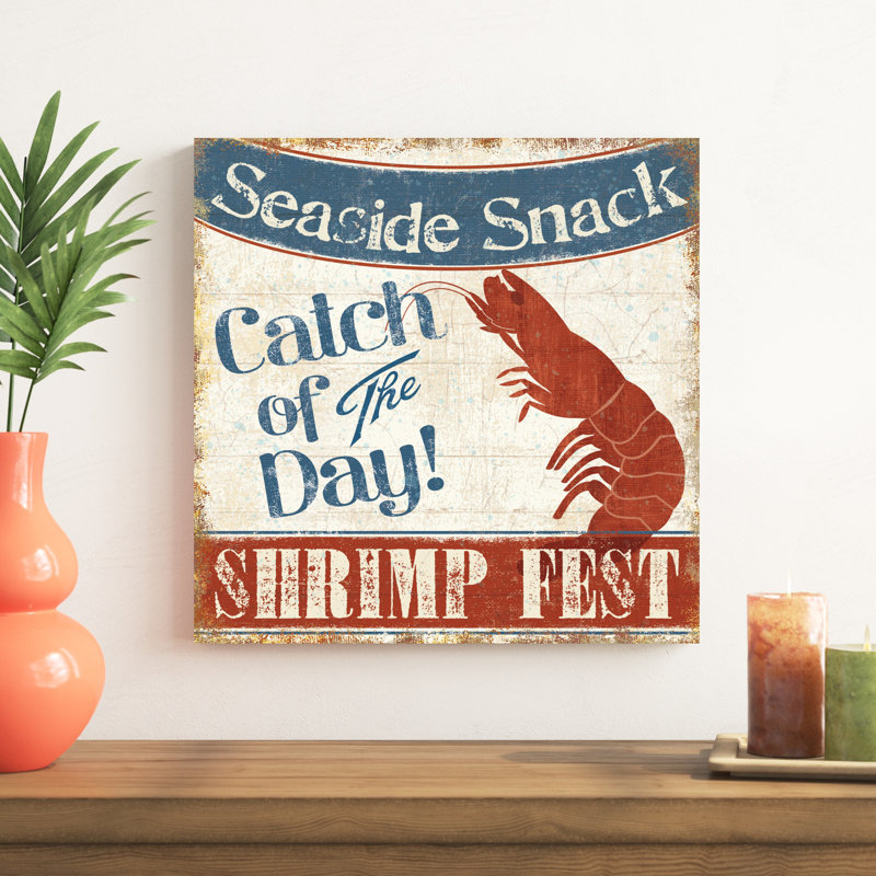 Fruits de mer frais III, H 20 po x l 20 po