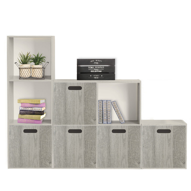 100cm H x 33cm W Standard Bookcase, Grey