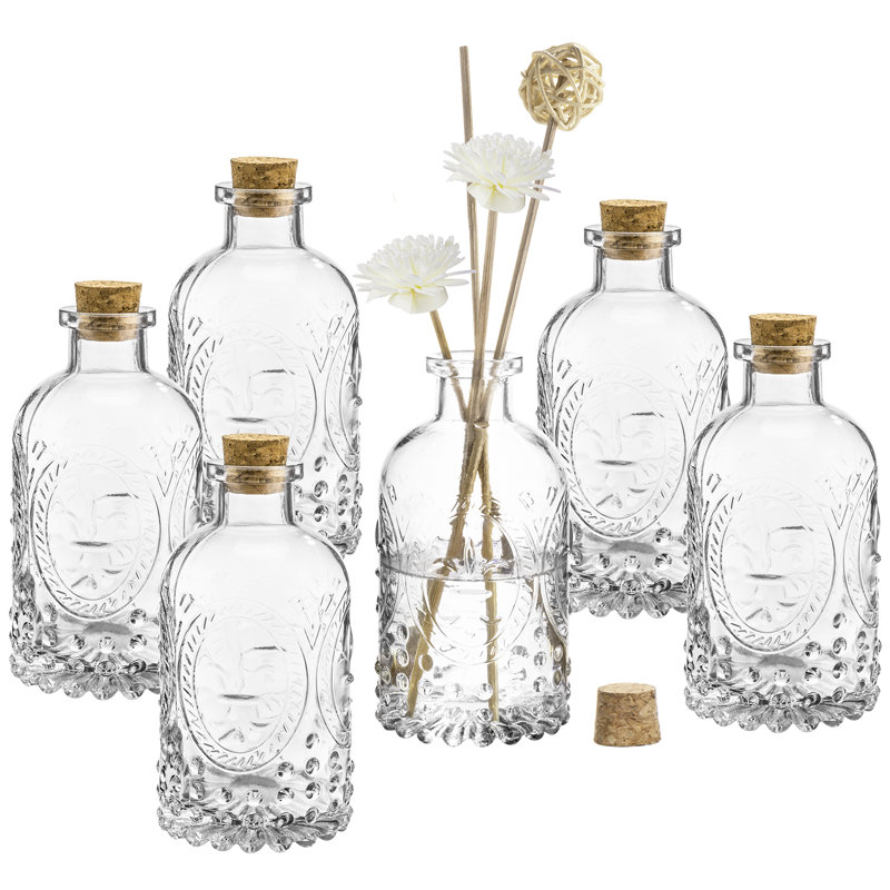 Glass Decorative Bottle, Clear