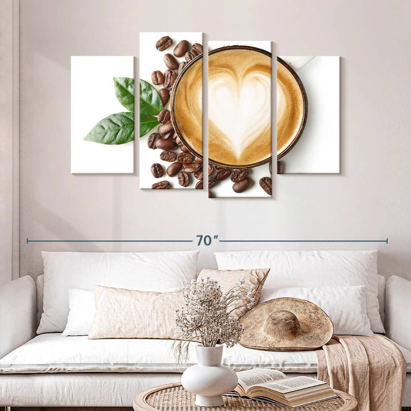 Yarlin Caffe Latte Cup, 32" H x 52" W