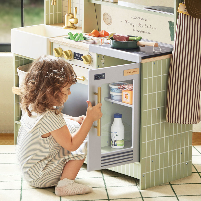 Tiny Land® BistroSwitch Play Kitchen - Sage, Green