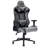 Techni Sport Adjustable Reclining Ergonomic Swiveling PC & Racing Game Chair in Gray