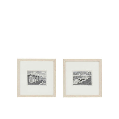 Tidal Tales I Framed Art Set of 2