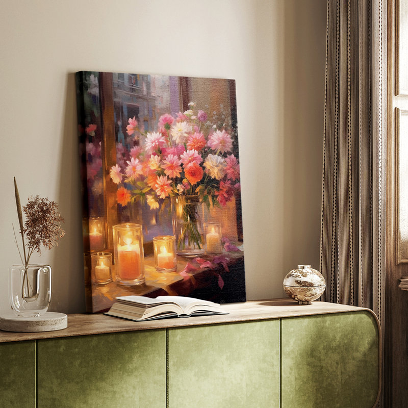 FLORAL Series DCCLX III - Gallery Cavas sur mesure, H 18 po x l 12 po