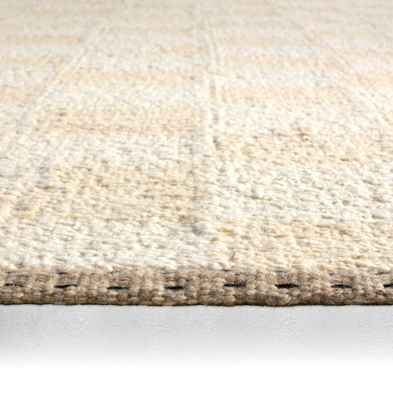 Jaipur Living Hayden LEO13 Handmade Geometric Ivory Area Rug (10'x14'), Rectangle 8' x 10'