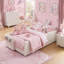 Lit plateforme simple à boucles, tête de lit Bunny Ear, barrière de sécurité et poche de rangement latérale-1365738483