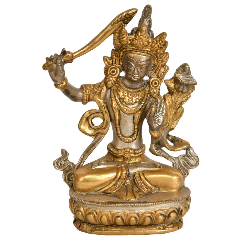 Figurine bouddhiste tibétaine Manjushri