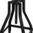 Adjustable Height Counter Stool with Metal Frame